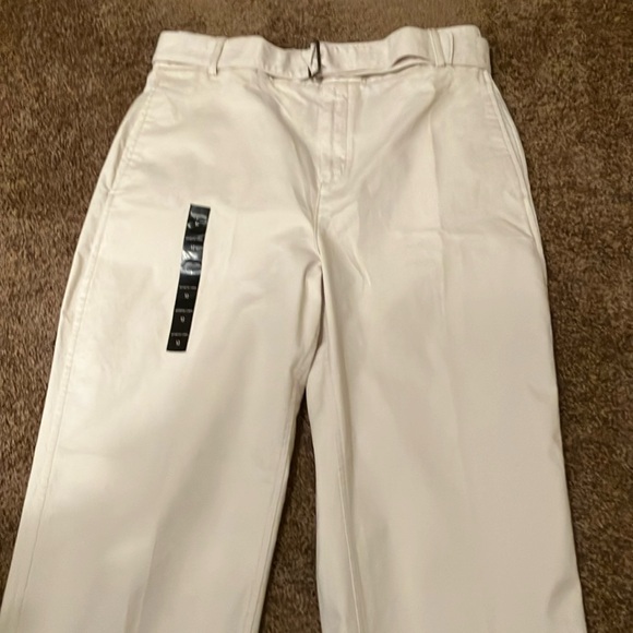 Banana Republic Pants - BANANA REPUBLIC.AUTHENTIC CHINO PANTS. SIZE 12. COMES WITH BELT.HAS POCKETS. NWT